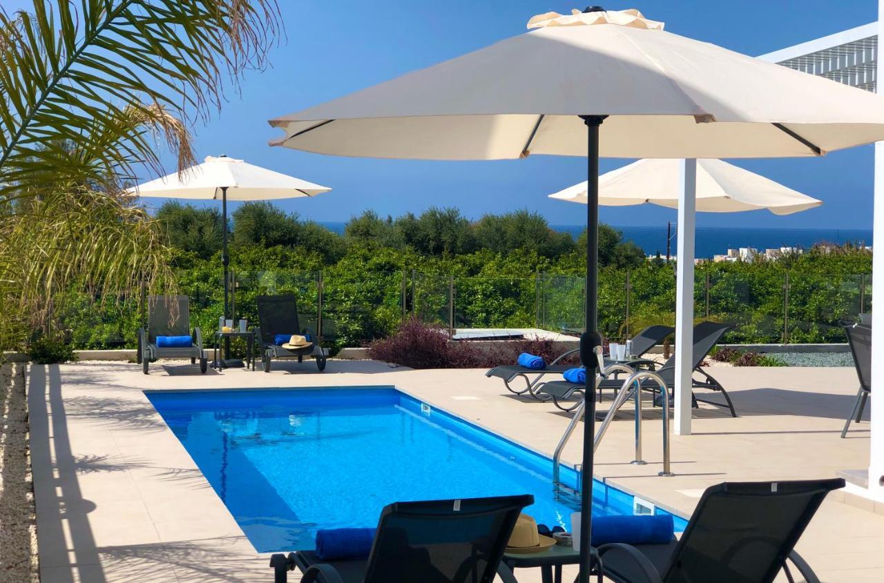 Sophia'S Seaview Luxury Villas Пафос Экстерьер фото